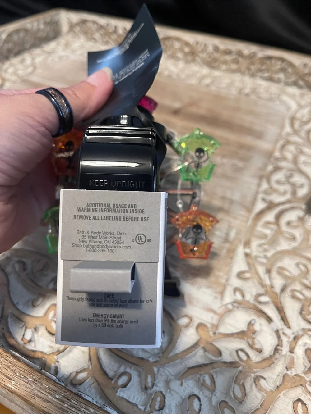 Bath & Body Works metallic black